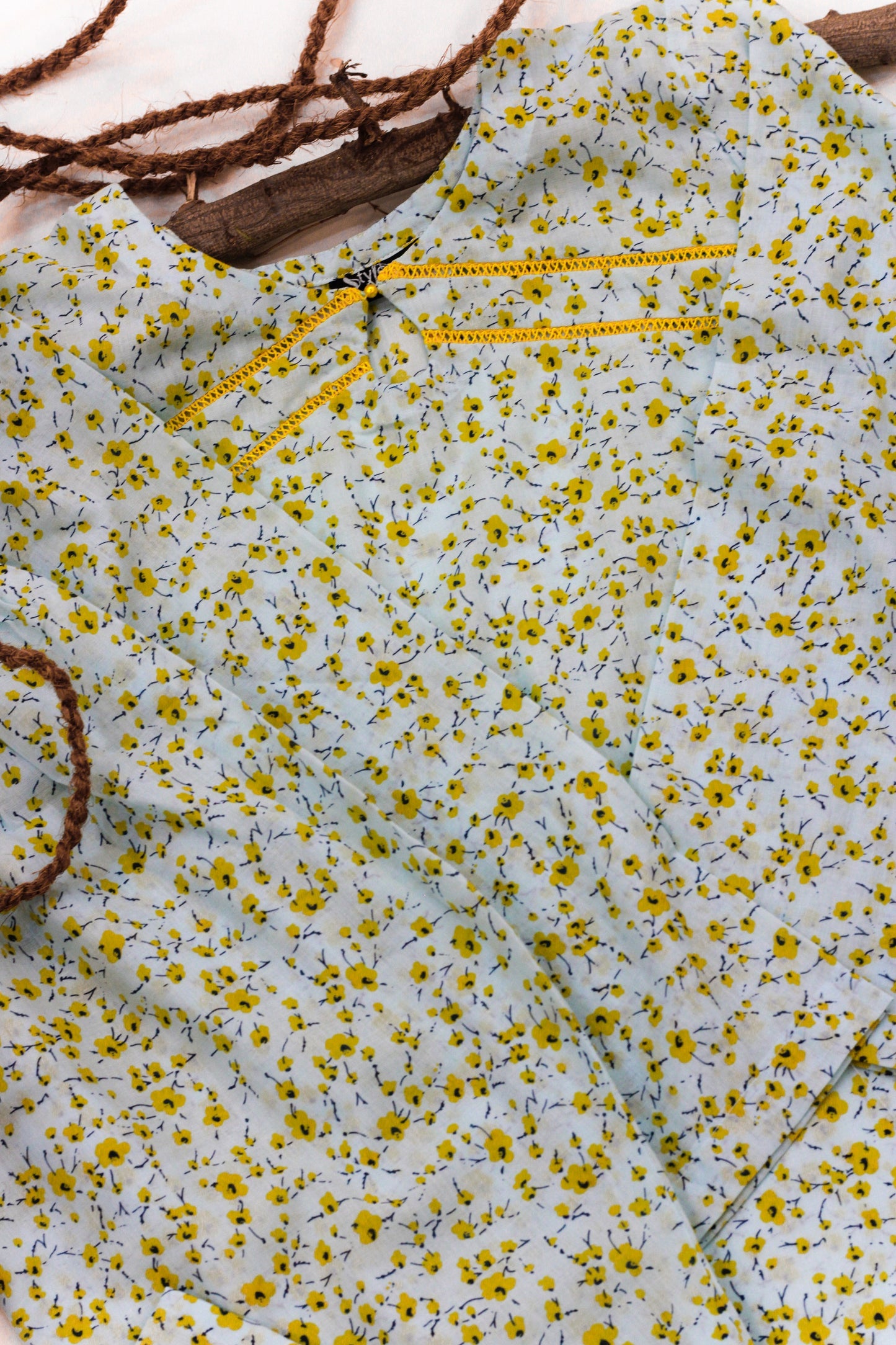 Turquoise - Printed 2 Piece